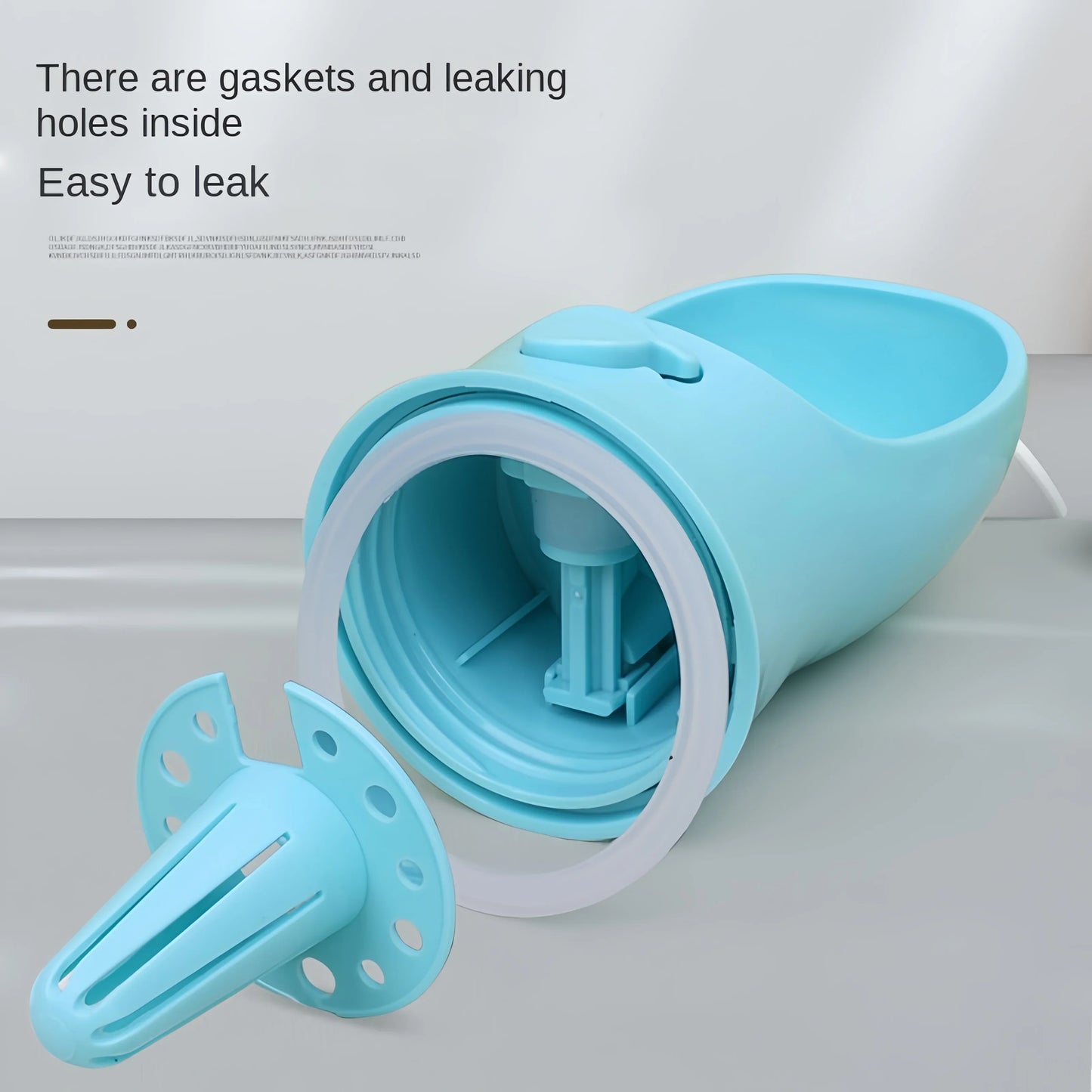 Portable Dog Cat Water Bottle with Storage Food and Water Container for Puppy Pets